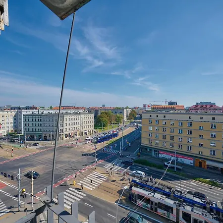 Cozy With Amazing View Of The By Renters Apartment Wroclaw